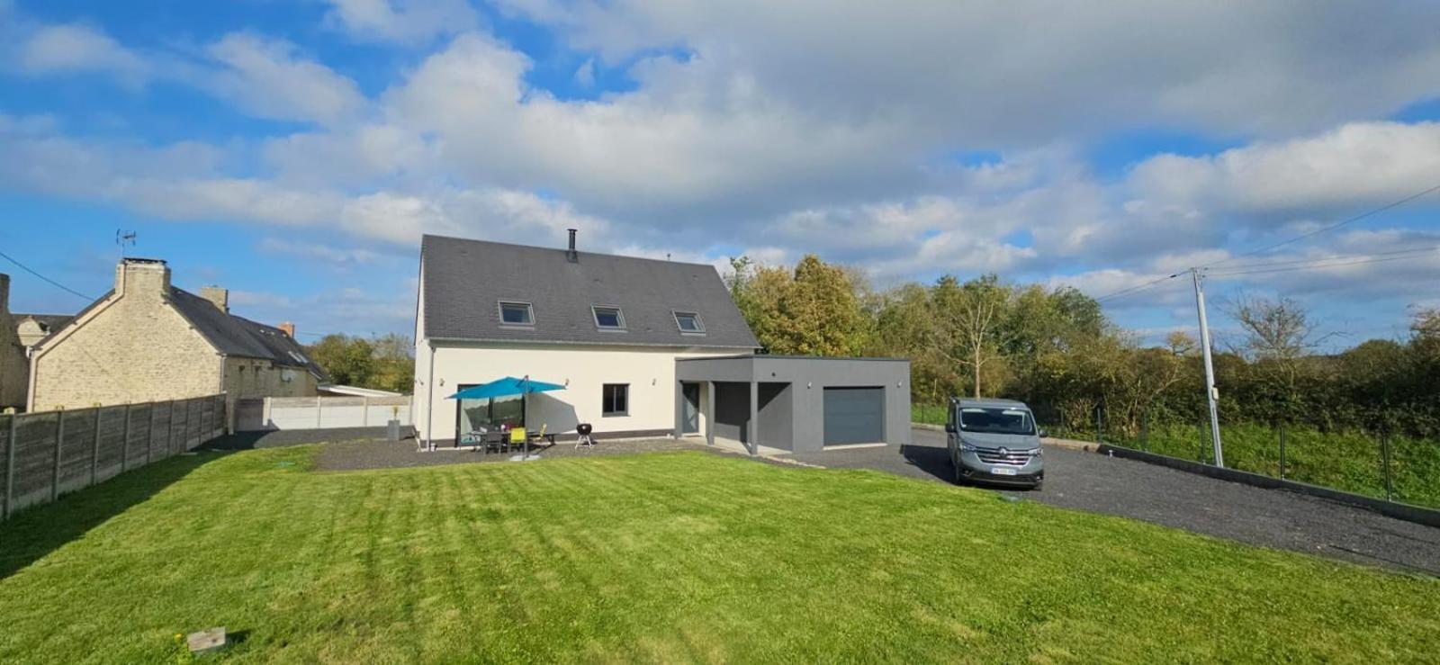 Kokana Modern Holiday Home Englesqueville-la-Percée Exterior photo