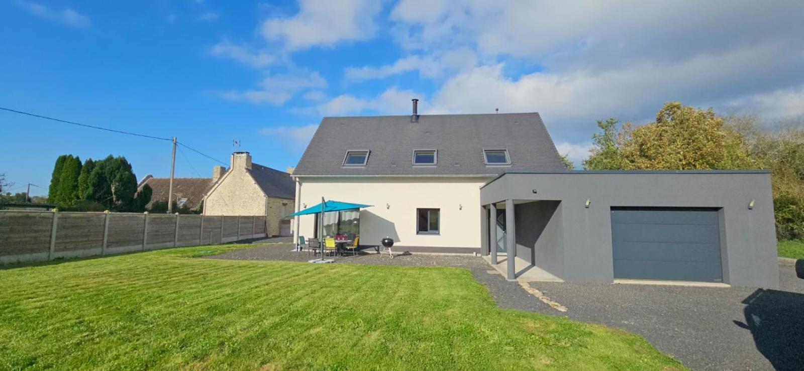 Kokana Modern Holiday Home Englesqueville-la-Percée Exterior photo